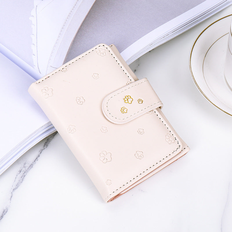 Women's Korean Short Solid Color Simple Ladies Wallets