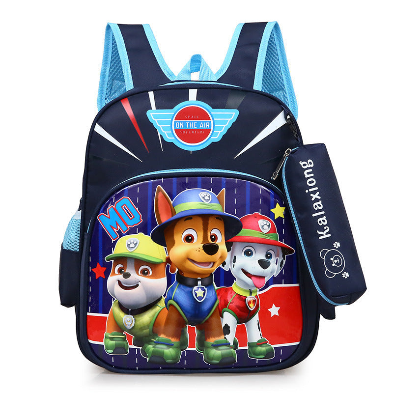 Sacs d'école maternelle de niveau Paw Patrol avec impression de dessins animés pour enfants