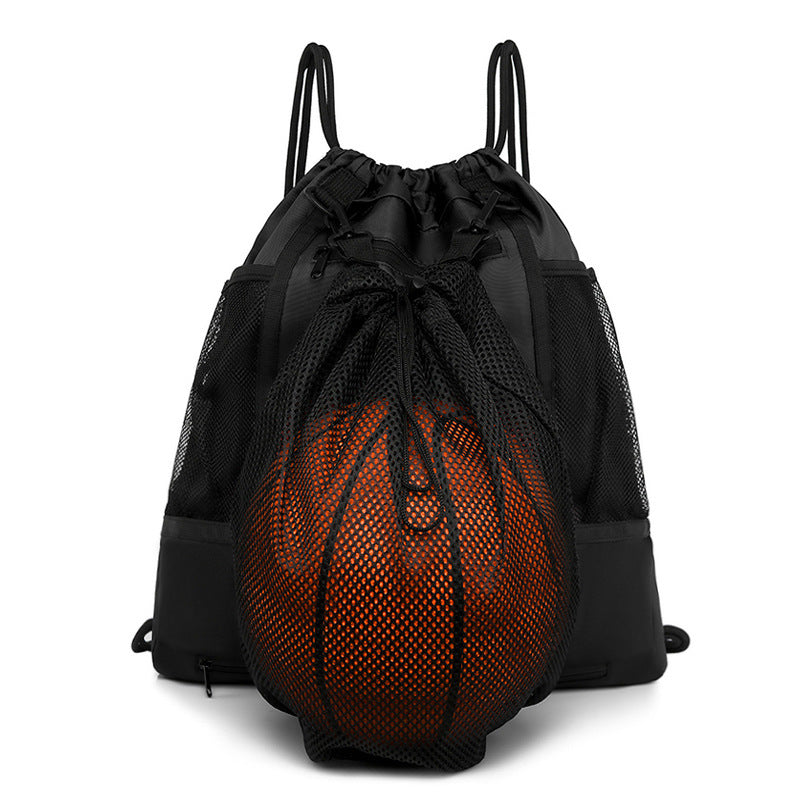 Sacs à dos de sport indépendants et détachables avec cordon de serrage pour basket-ball, football, volley-ball