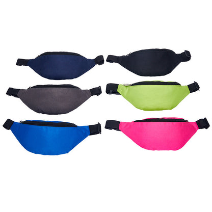 Women's & Men's & Solid Color Running Leisure Slanted Men's Waist Packs