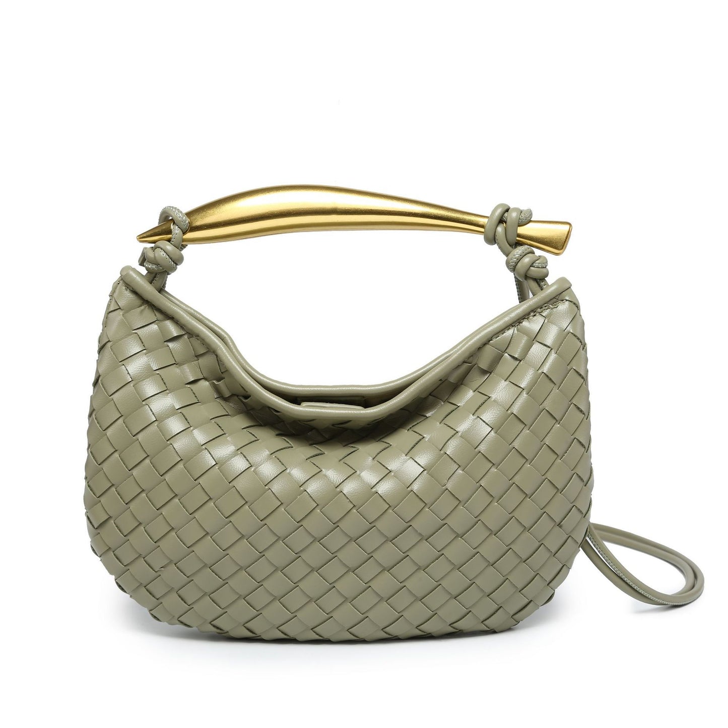 Comfortable Fashion Woven Sardine Hand Dumpling Handbags