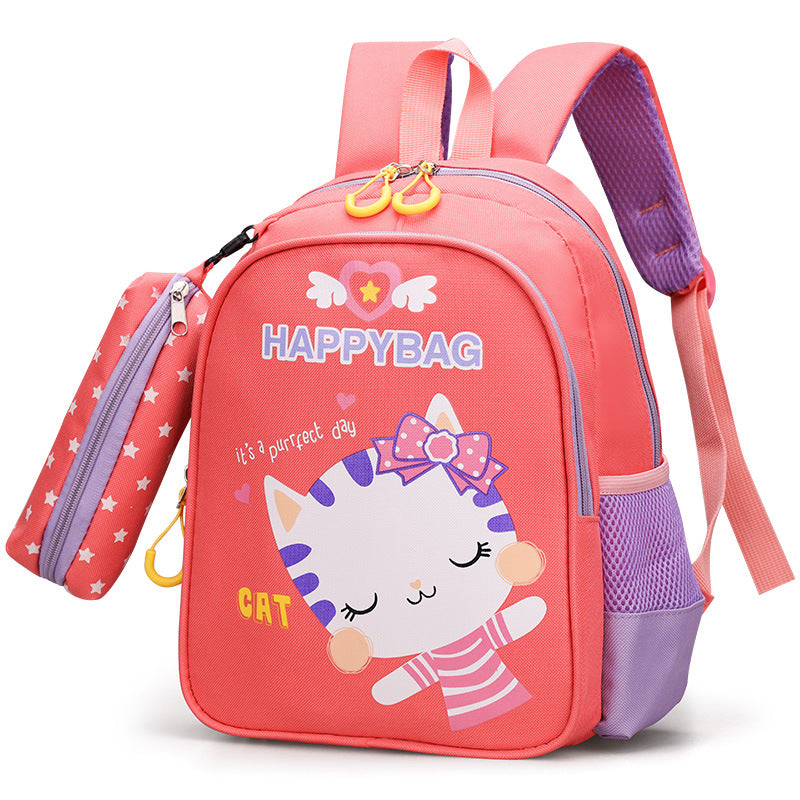 Sac à dos mignon avec pendentif crayon pour les classes intermédiaires des garçons