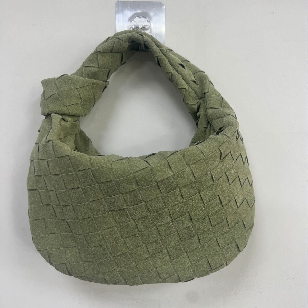 Frosted Handmade Woven Knotted Dumpling Advanced Handbags