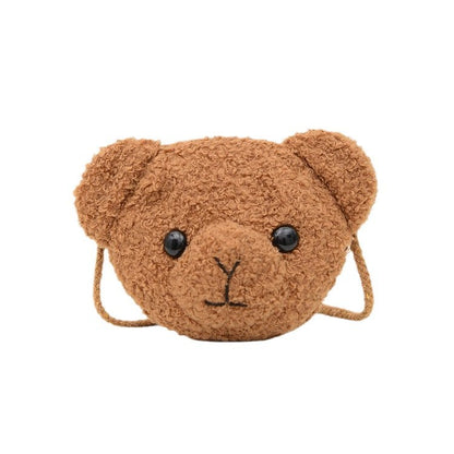 Plush Bear Trendy Fashionable Stylish Princess Shoulder Bags