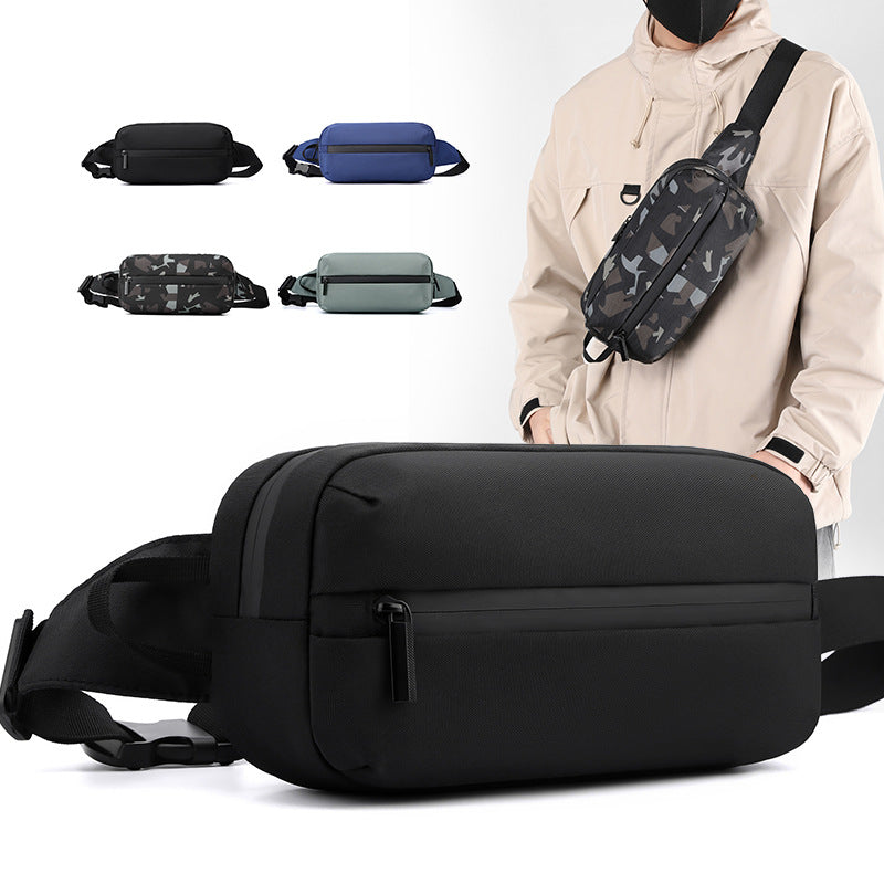 Sacs messagers pour hommes à la mode avec sangle patchwork et mode sport