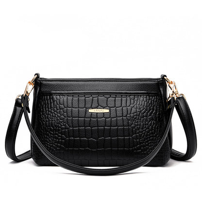 Women's Fashionable Embossed Large Capacity Mother Crossbody Bags