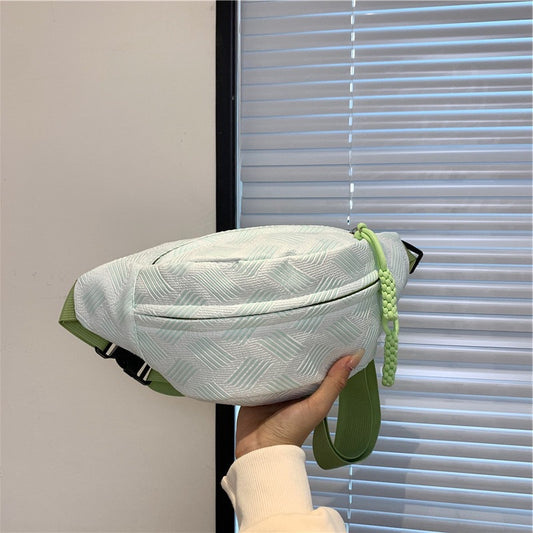 Korean Style Lightweight Niche Fresh Simple Waist Packs