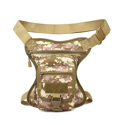 Sac banane camouflage pour homme, style militaire, pour randonnée