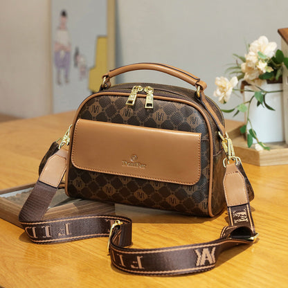 Women's Wide Strap Small Square Fashion Crossbody Bags