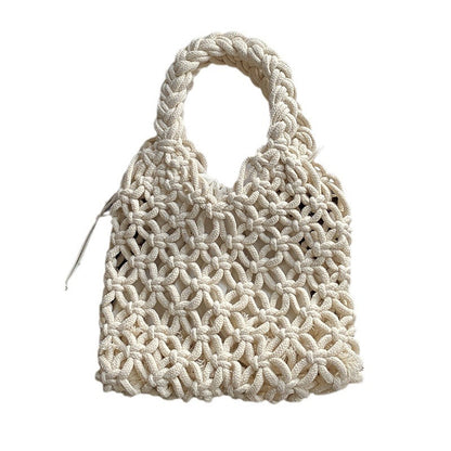 Women's Hand-woven Design Chinese Style Knitted Handbags