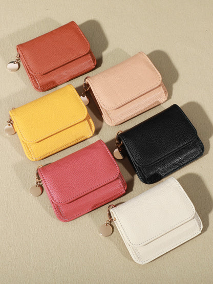 Women's Korean Style Solid Color Simple Ladies Wallets