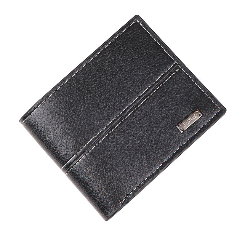 Men's Short Business Simplicity Fashion Soft Leather Men's Wallets