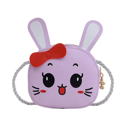 Children's Cartoon Rabbit Cute Fashion Trendy Bunny Purses