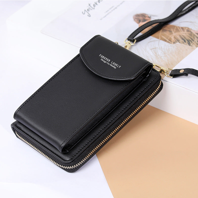 Women's Long Clutch Large Capacity Mobile Zipper Phone Bags