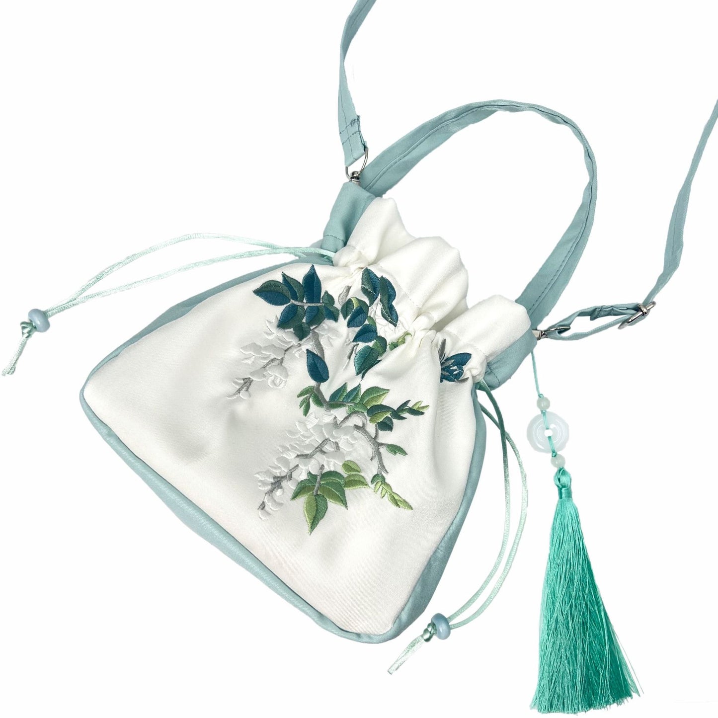 Spring Outing With Embroidered Han Chinese Clothing Antiquity Handbags