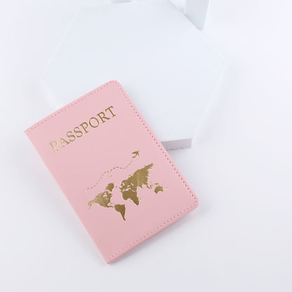 Coffret cadeau passeport en cuir pour couple, cérémonie de mariage