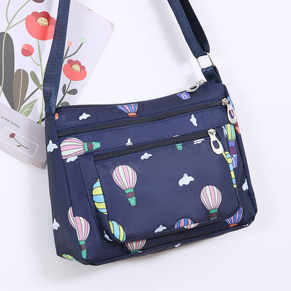 Women's Outdoors Commute Nylon Printed Mother Crossbody Bags