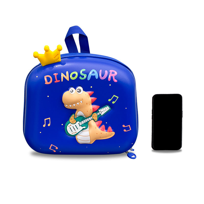 Sac d'école pour enfants avec motif lapin et dinosaure mignon et léger