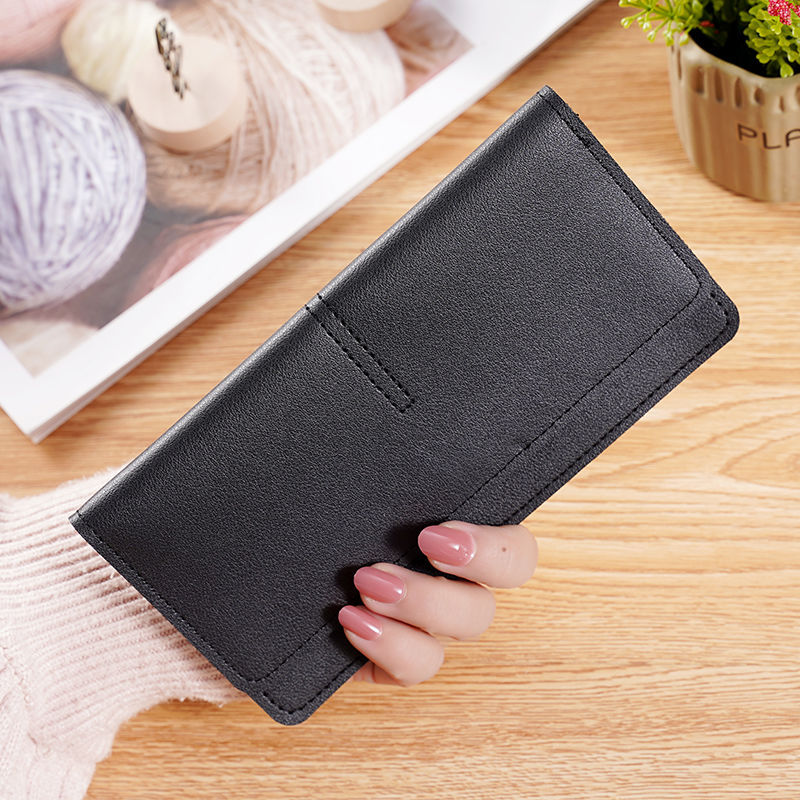 Women's Simple Thin Large Capacity Fashion Hand Ladies Wallets