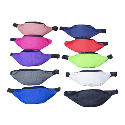 Women's & Men's & Simple Solid Color Waterproof Waist Packs