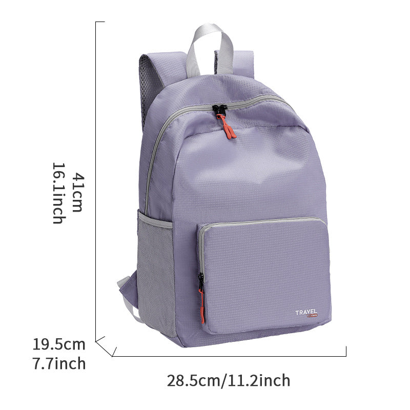 Attractive Folding Portable Large Capacity Lightweight Backpacks