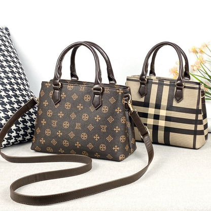 Beautiful Popular Women's Elegant Plaid Fashion Handbags