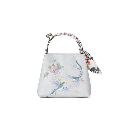 Ancient Style Cheongsam Banquet Clutch Silk Handbags