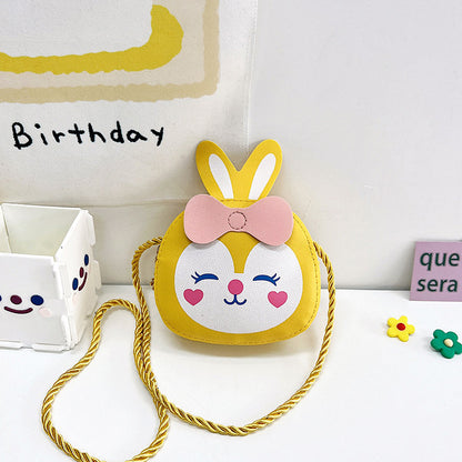 Children's Cartoon Korean Cute Bunny Mini Fashion Children's Shoulder Bags