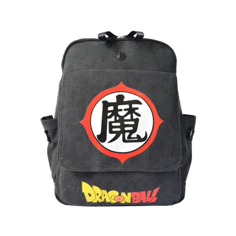 Anime Peripheral Dragon Ball Canvas Turtle Backpacks