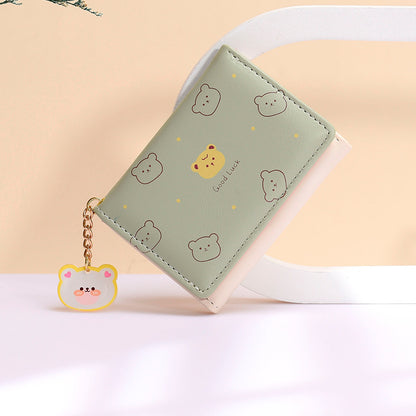 Women's Korean Short Female Fashion Cartoon Purses