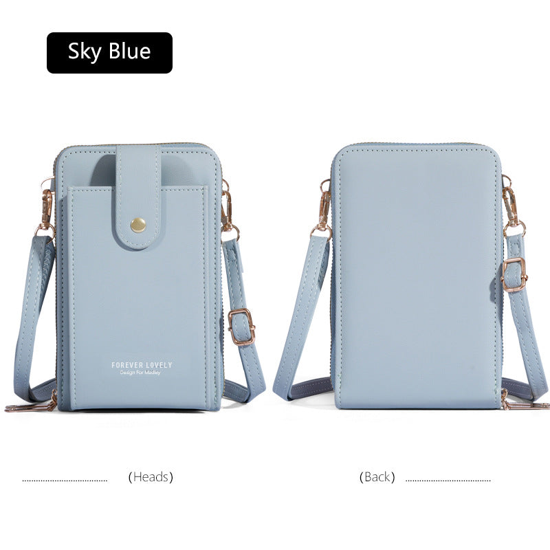 Women's Cell Korean Fashion Solid Color One Bags