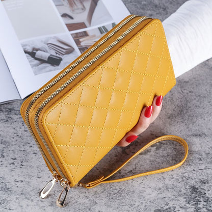 Women's Clutch Fashion Large Capacity Soft Leather Ladies Wallets