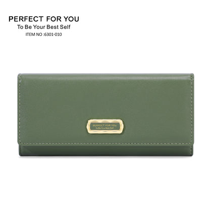 Women's Unique Long Simple High-grade Clutch Ladies Wallets