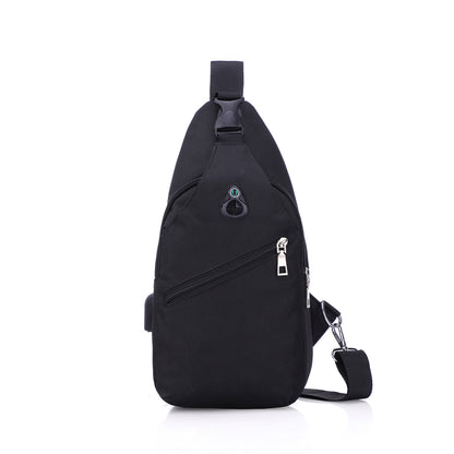 Men's Korean Fashionable Canvas Small Stylish Travel Bags