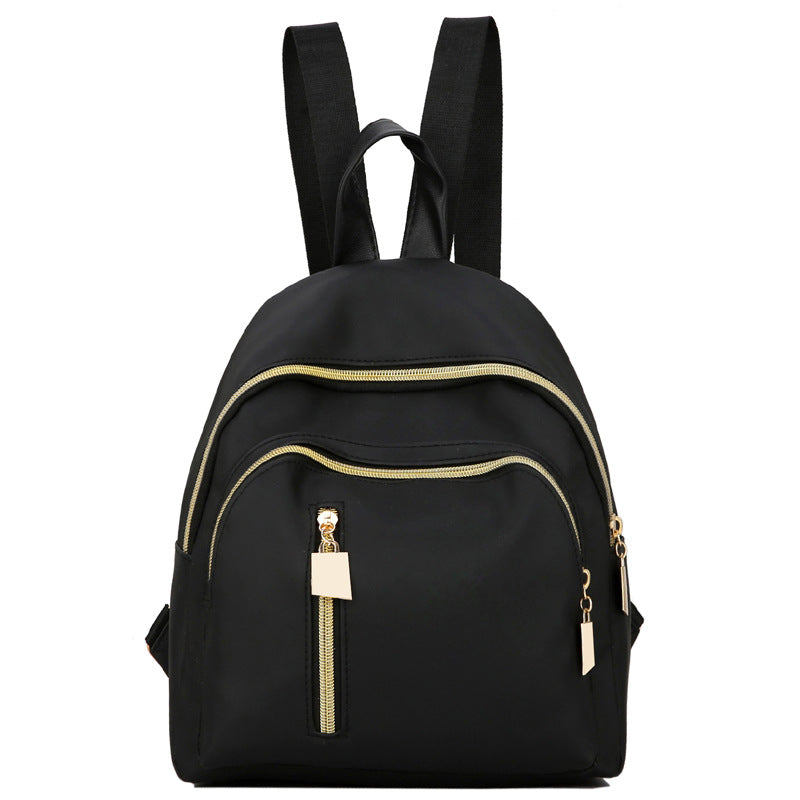 Women's Popular Korean Nylon Preppy Style Backpacks