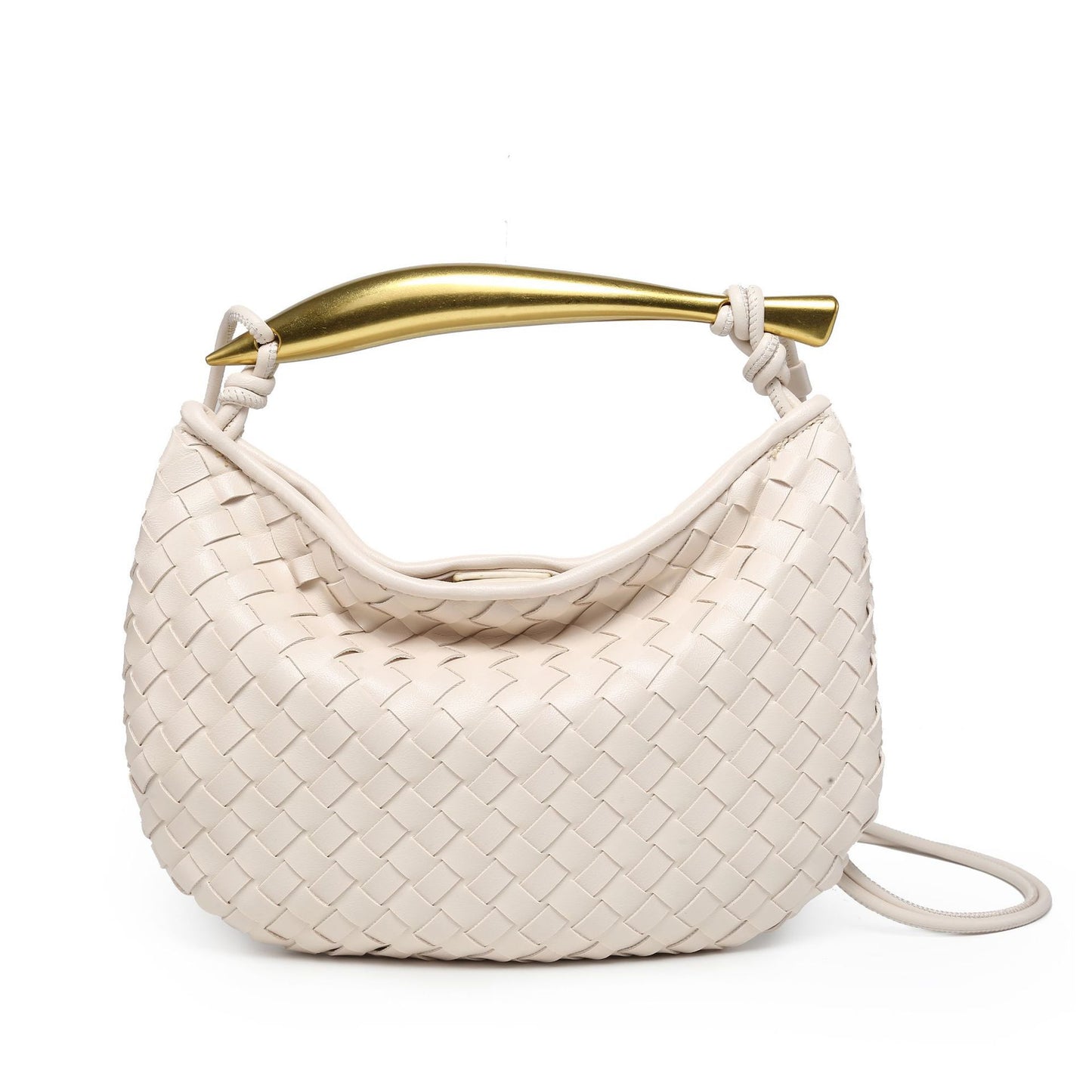 Comfortable Fashion Woven Sardine Hand Dumpling Handbags