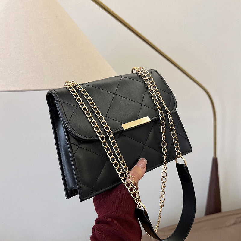 Commute Fashion Simple Small Square Female Popular Bags