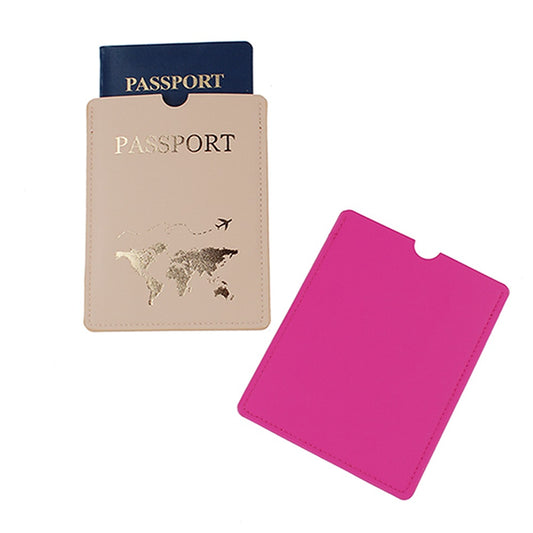 Étui pour passeport et carte - Pochette de rangement étanche pour documents d'identité