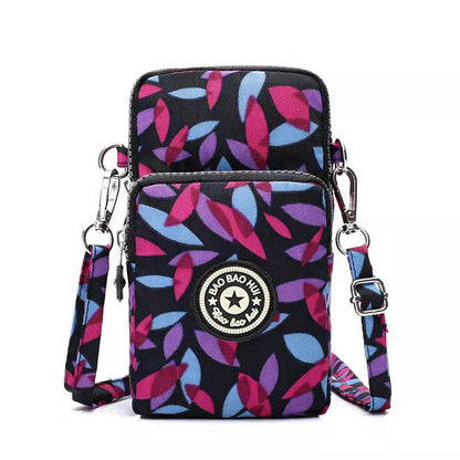 Women's Vertical Versatile Mini Halter Change Phone Bags