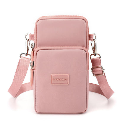 Women's Oxford Cloth Halter Portable Mobile Phone Bags