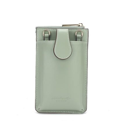 Women's Vertical Fashion Pastoral Style Portable Multifunctional Phone Bags