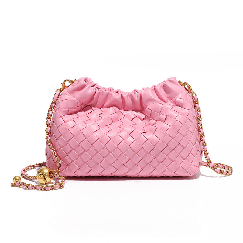 Women's Cloud Fashion Golden Ball Hand-woven Classic Crossbody Bags