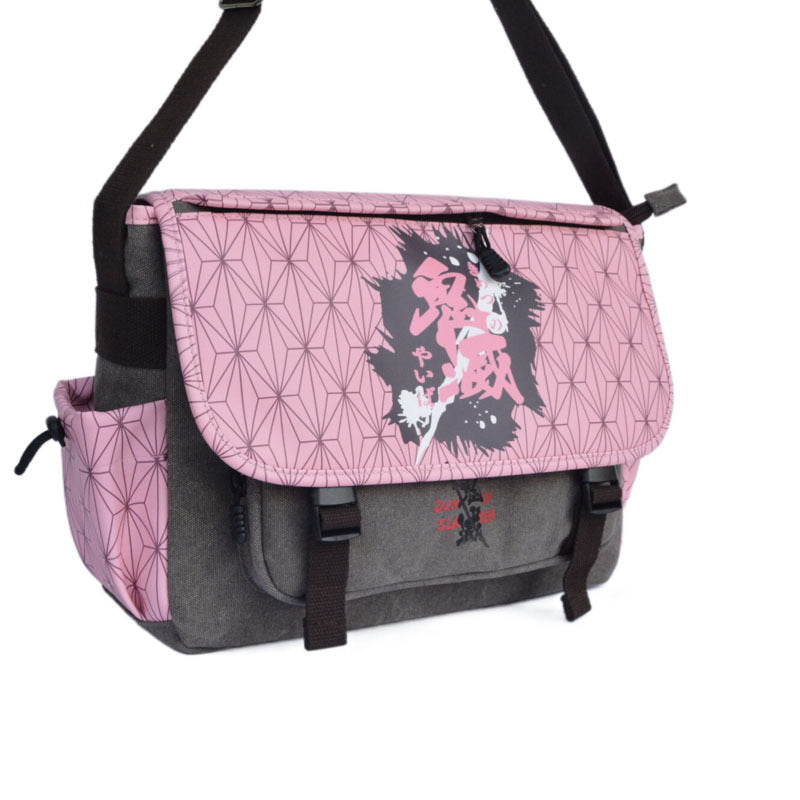 Sacs messagers pour hommes en toile One Piece de Totoro périphérique