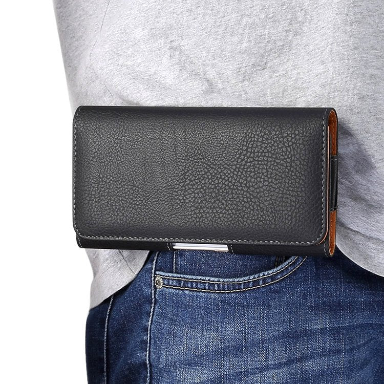 Applicable To Leather Mobile Elder People Smart Hanging Men's Waist Packs