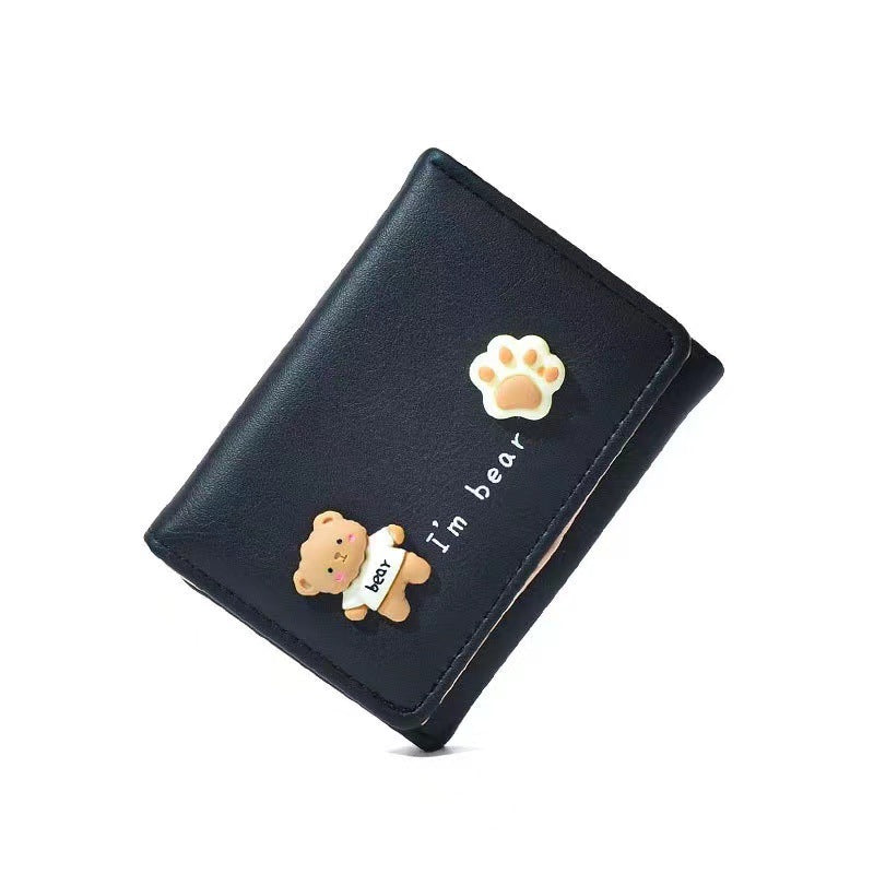 Women's Durable Korean Short Simple Clutch Ladies Wallets