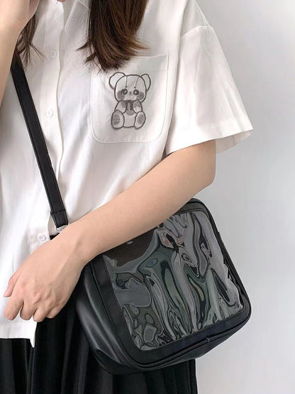 Show Cartoon Uniform Style Bar Rice Crossbody Bags