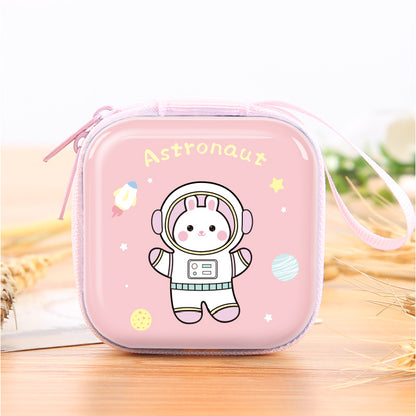 Astronaut Small Change Storage Headset Cable Coin Purses