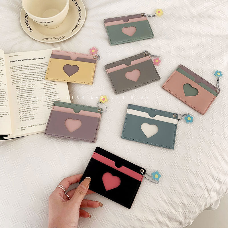 Dopamine Korean Style Short Chic Multicolor Ladies Wallets