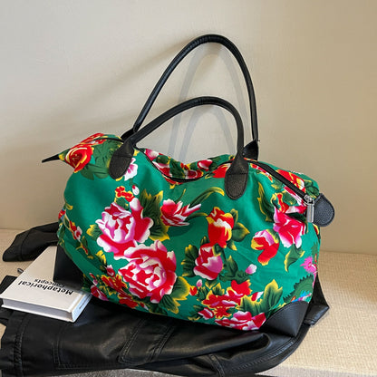 Sacs de mode personnalisés Big Flower pour femmes, hommes et nord-est