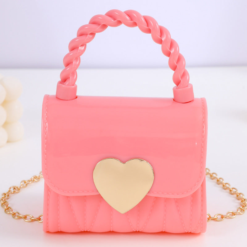 Women's Slouchy Creative Mini Love Gel Crossbody Bags